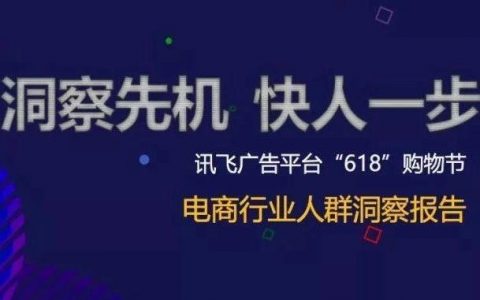 科大讯飞：2018电商行业人群洞察报告