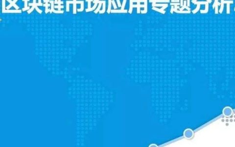 2018中国区块链市场应用专题分析