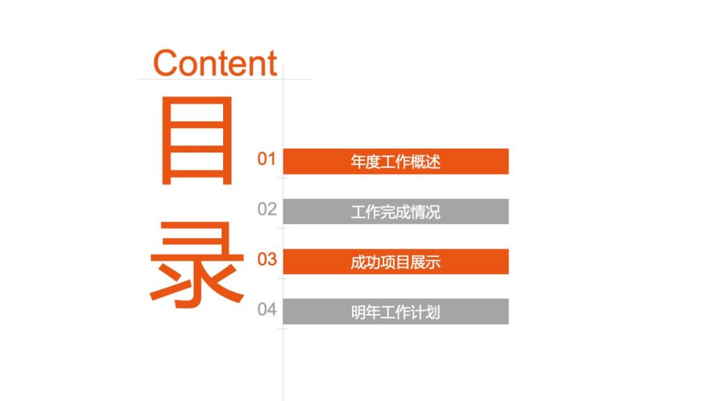 平安银行专属橙色风格金融PPT模板