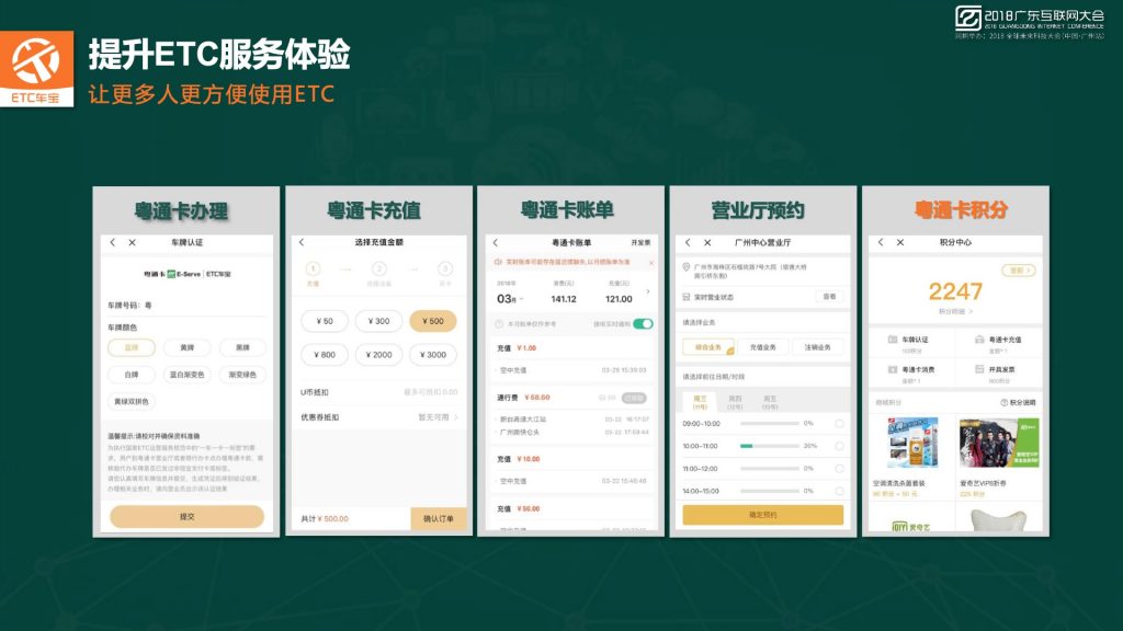 2018广东互联网大会-杨威：ETC赋能车联网生态圈
