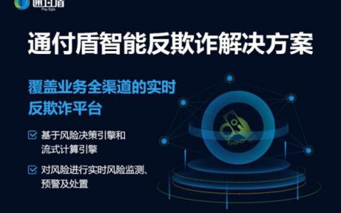 解决方案 | 通付盾智能反欺诈解决方案