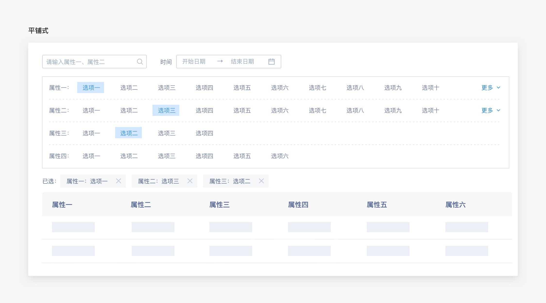 B端产品表格界面可视化设计