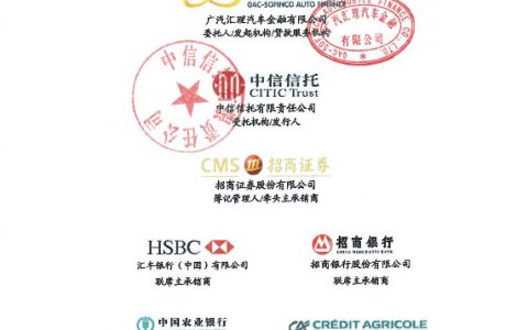 汇通2018年第一期个人汽车抵押贷款资产支持证券发行说明书