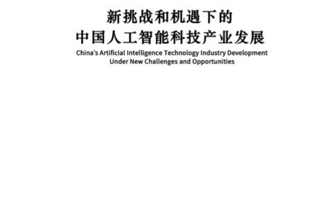 CINGAI：2020中国新一代人工智能科技产业发展报告(25页)