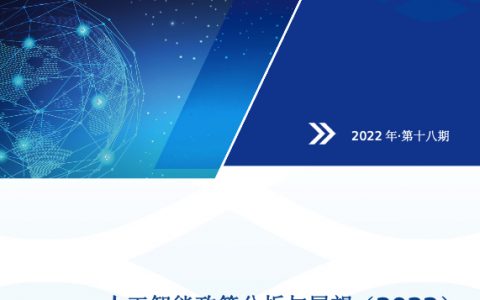 人工智能政策分析与展望2022（62页）