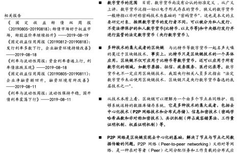 金融科技专题报告：区块链与数字货币