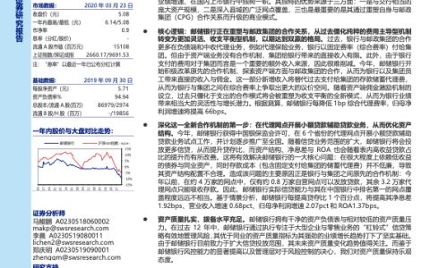 邮储银行-腾飞的“现金牛”（21页）