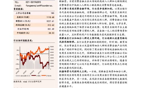 方正证券：消费金融进入2.0时代，场景与风控是核心（2017）