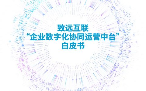 致远互联：企业数字化协同运营中台白皮书(76页)