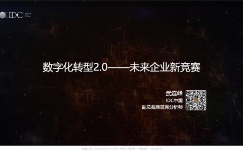 新华三：数字化转型2.0——未来企业新竞赛(15页)