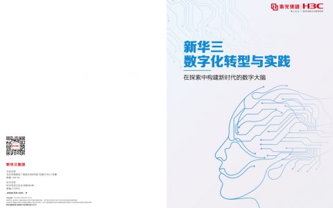 新华三数字化转型与实践（25页）