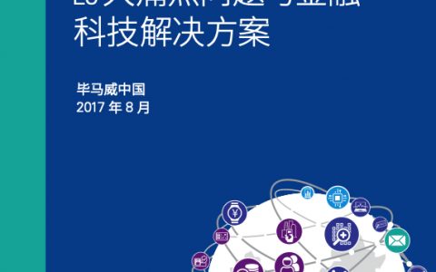 毕马威：中国银行业转型20大痛点问题与金融科技解决方案（48页）