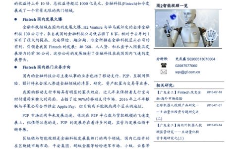 金融工程专题：fintech2改变金融-中国市场经验