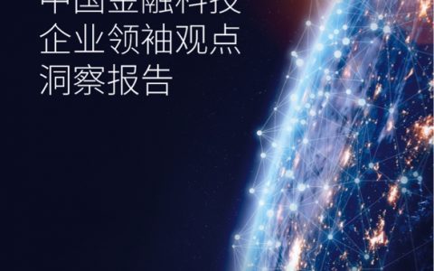 毕马威：2020年中国金融科技企业领袖观点洞察报告（25页）