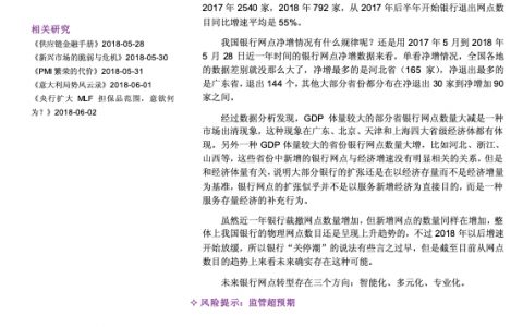 23万银行网点的转型与未来