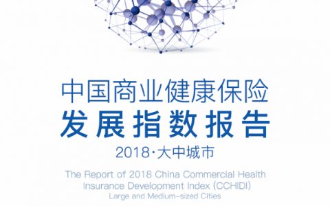 中国保险业协会：2018大中城市中国商业健康保险发展指数报告