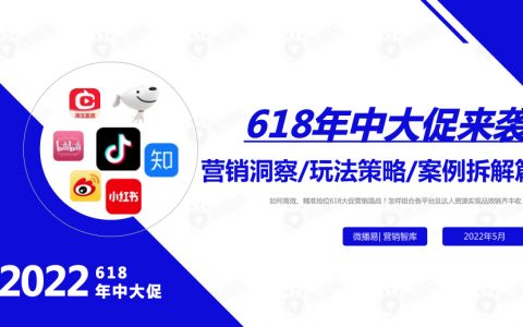 2022年618年中大促来袭社媒营销洞察玩法策略及案例拆解篇（89页）