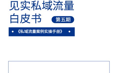 私域流量案例实操手册（73页）