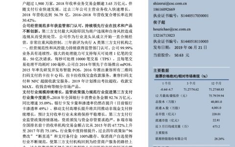 拉卡拉第三方支付变革期龙头市占率有望提升，深耕商户与用户服务成为未来重点